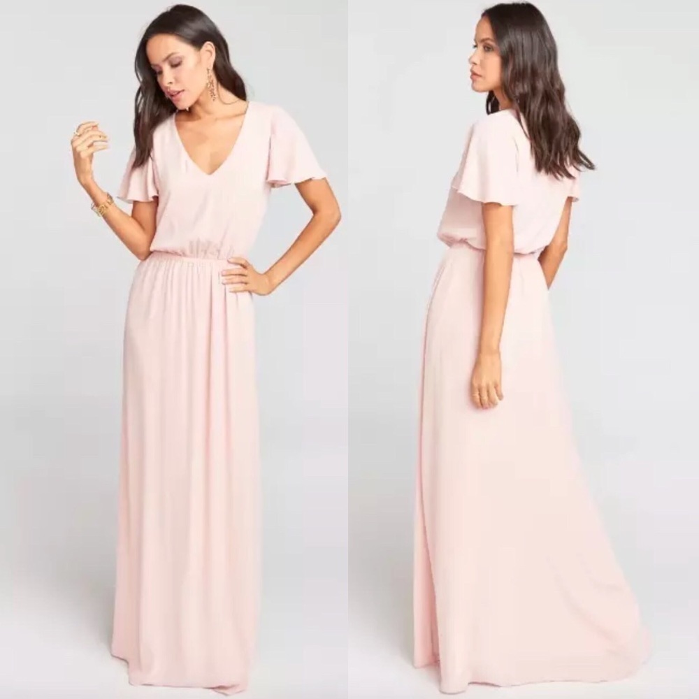 NEW Show Me Your Mumu Michelle Flutter Dress Dusty